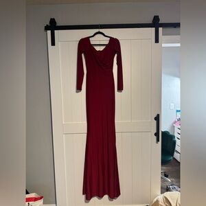Long Red Formal Dress